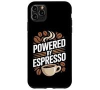 Powered By Espresso Coffee Beans Mug Lover Case for iPhone 11 Pro Max