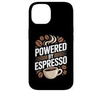Powered By Espresso Coffee Beans Mug Lover Case for iPhone 14