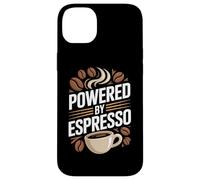 Powered By Espresso Coffee Beans Mug Lover Case for iPhone 14 Plus