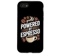 Powered By Espresso Coffee Beans Mug Lover Case for iPhone SE (2020) / 7/8