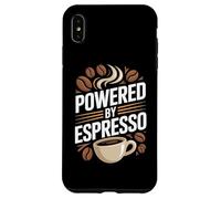 Powered By Espresso Coffee Beans Mug Lover Case for iPhone XS Max