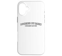 Powered By Faith Romans 8:10-20 Case for iPhone 16 Plus