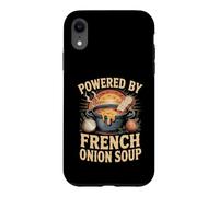 Powered by French Onion Soup Onions Cooking Foodie Case for iPhone XR