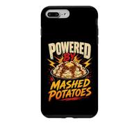 Powered By Funny Mashed Potatoes Saying Humor Joke Gag Case for iPhone 7 Plus/8 Plus