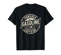 Powered by Gasoline and Caffeine T-Shirt