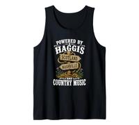 Powered By Haggis and Country Music Scotland Tank Top