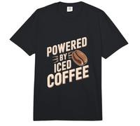Powered By Iced Coffee Comfort Colors Adult Heavyweight T-Shirt