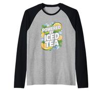 Powered by Iced Tea Citrus Infusion Raglan Baseball Tee