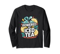 Powered by Iced Tea Citrus Splash Fun Long Sleeve T-Shirt