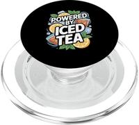 Powered By Iced Tea Lemon Slice Beverage PopSockets PopGrip for MagSafe