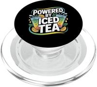 Powered By Iced Tea Refreshing Fun Statement PopSockets PopGrip for MagSafe