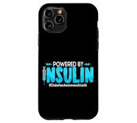 Powered By Insulin Diabetes Awareness Month Case for iPhone 11 Pro