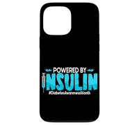 Powered By Insulin Diabetes Awareness Month Case for iPhone 13 Pro Max