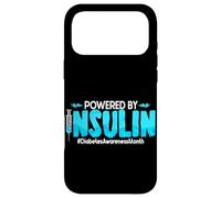 Powered By Insulin Diabetes Awareness Month Case for iPhone 17 Pro Max