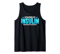 Powered By Insulin Diabetes Awareness Month Tank Top