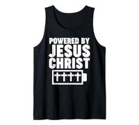 Powered by Jesus Christ Tank Top