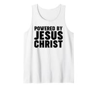 Powered by Jesus Christ Tank Top