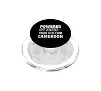 Powered by Jesus Proud to be from Cameroon Christian Faith PopSockets PopGrip for MagSafe