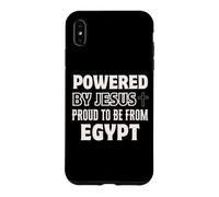 Powered by Jesus Proud to be from Egypt Christian Faith Case for iPhone XS Max