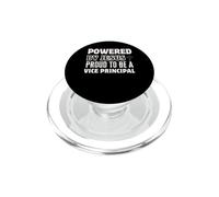 Powered by Jesus Proud to be Vice Principal Christian PopSockets PopGrip for MagSafe