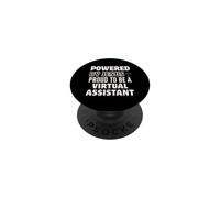 Powered by Jesus Proud to be Virtual Assistant Christian PopSockets Adhesive PopGrip