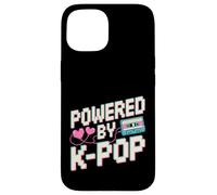 Powered By K-Pop Retro Music Enthusiast Case for iPhone 15