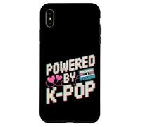 Powered By K-Pop Retro Music Enthusiast Case for iPhone XS Max