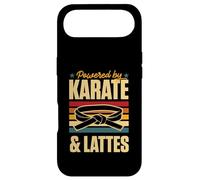 Powered By Karate And Lattes Retro Vintage Coffee Love Case for iPhone Air