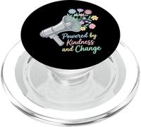 Powered By Kindness And Change Activist Peace PopSockets PopGrip for MagSafe