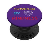 Powered By Kindness Is My Superpower Anti Bullying Inspiring PopSockets Adhesive PopGrip