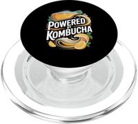 Powered By Kombucha Energy Drink Lovers PopSockets PopGrip for MagSafe