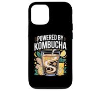 Powered By Kombucha Lettering Art Fun Case for iPhone 12/12 Pro