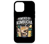 Powered By Kombucha Lettering Art Fun Case for iPhone 12 mini