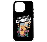 Powered By Kombucha Raspberries Citrus Case for iPhone 16 Pro