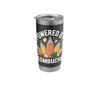 Powered By Kombucha Refreshing Design Stainless Steel Insulated Tumbler