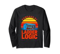 Powered by Ladder Logic PLC Programmer Automation Engineer Long Sleeve T-Shirt