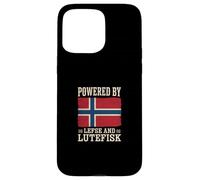 Powered By Lefse And Lutefisk Case for iPhone 15 Pro Max