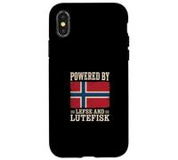 Powered By Lefse And Lutefisk Case for iPhone X/XS