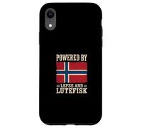 Powered By Lefse And Lutefisk Case for iPhone XR