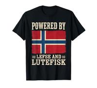 Powered by Lefse and Lutefisk T-Shirt