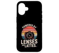Powered By Lenses And Lattes Photography Case for iPhone 16