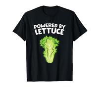 Powered By Lettuce Funny Lettuce T-Shirt