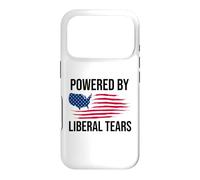 Powered By Liberal Tears Flag Anti Liberal Make Liberals Cry Case for iPhone 17 Pro