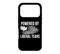 Powered By Liberal Tears Flag Anti Liberal Make Liberals Cry Case for iPhone 17 Pro