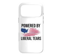 Powered By Liberal Tears Flag Anti Liberal Make Liberals Cry Case for iPhone 17 Pro Max