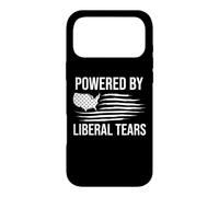 Powered By Liberal Tears Flag Anti Liberal Make Liberals Cry Case for iPhone 17 Pro Max