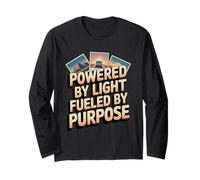 Powered by Light Fueled by Purpose Optimist Adventure Long Sleeve T-Shirt