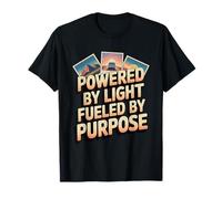 Powered by Light Fueled by Purpose Optimist Adventure T-Shirt