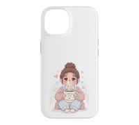 Powered by Love 2 Hours of Sleep Exhausted Mom Design Case for iPhone 14