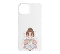 Powered by Love 2 Hours of Sleep Exhausted Mom Design Case for iPhone 15 Plus